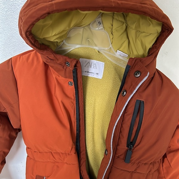 zara water repellent and windproof hooded snowsuit - Picture 2 of 5